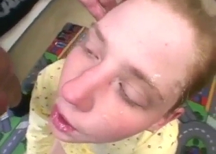 Taboo action with a redheaded teen